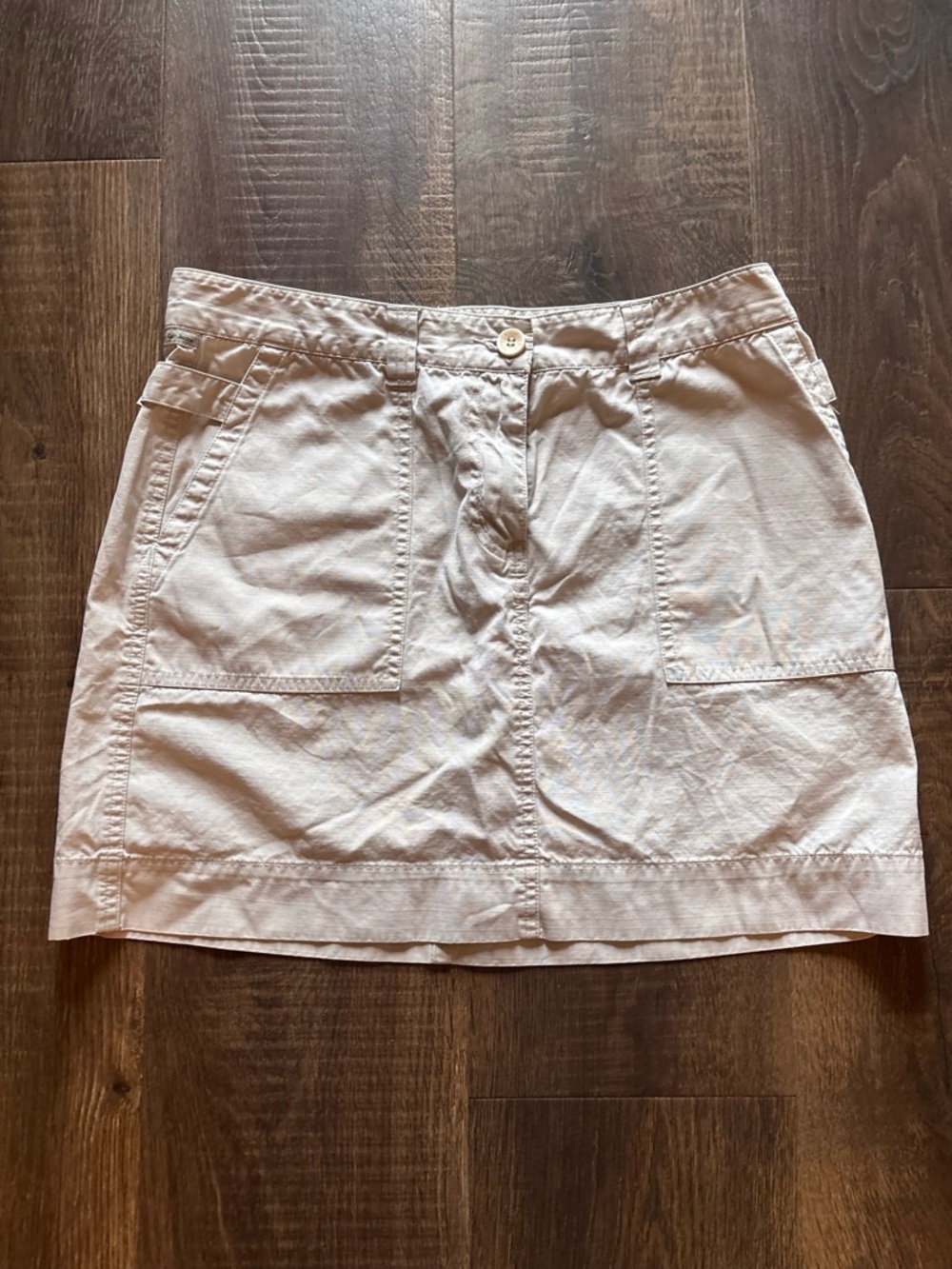Calvin Klein Jeans Beige Cotton Skirt